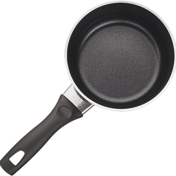 Ballarini Pisa Forged Aluminum Nonstick Saucepan with Lid, 1.4-Quart,  BLACK - Picture 2 of 7